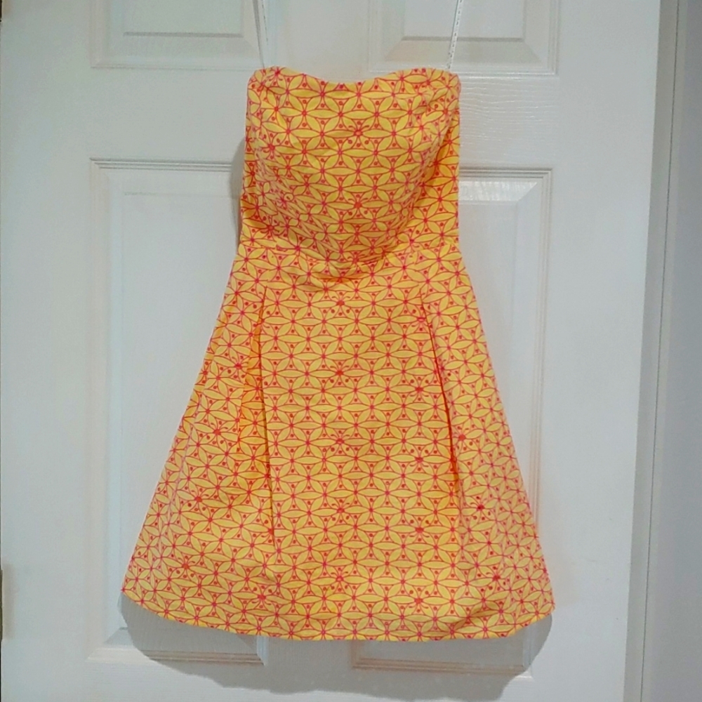 EUC Lilly Pulitzer Strapless Dress - Women's 0